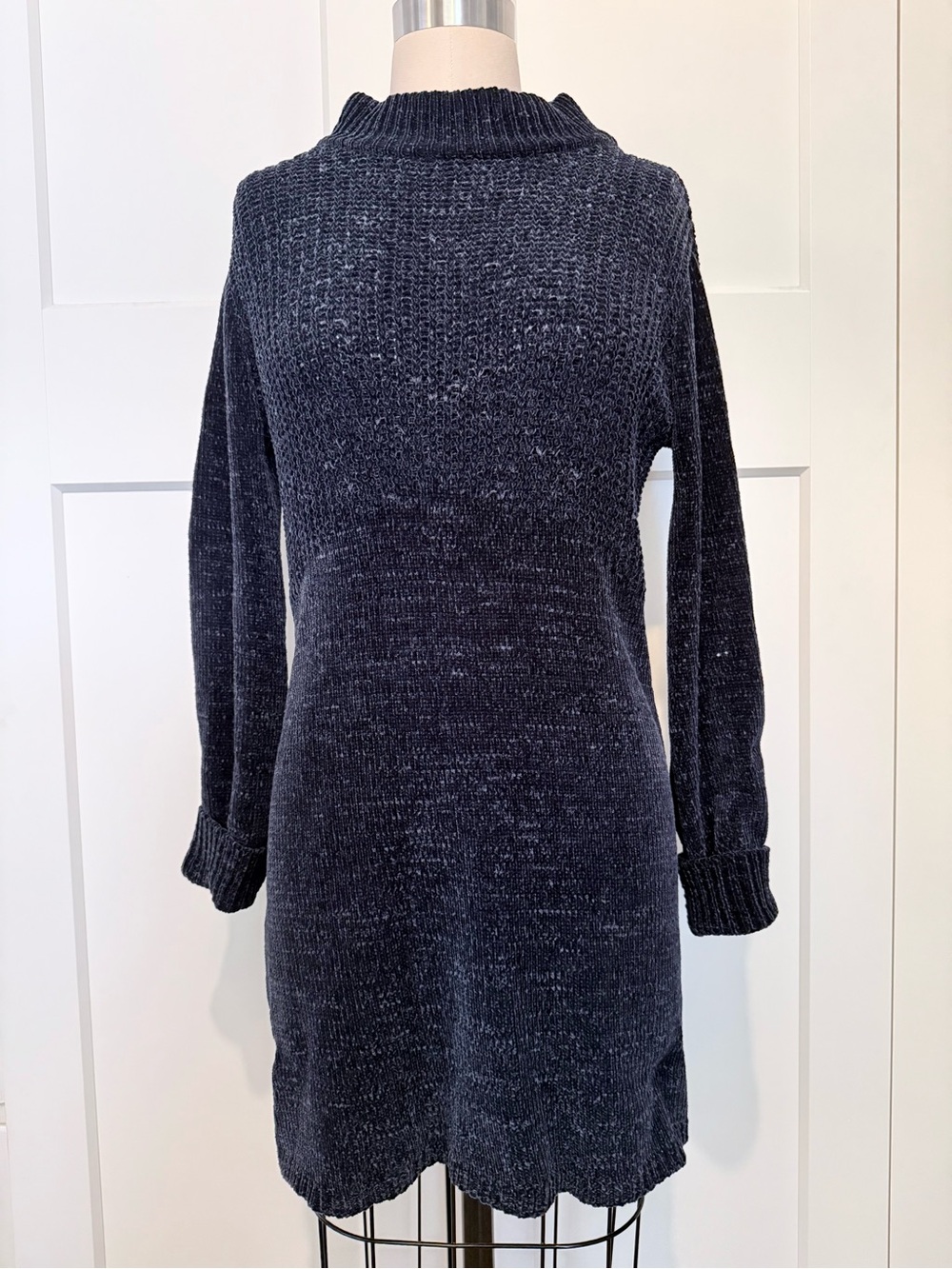 Cozy Chenille  Sweater Dress Med